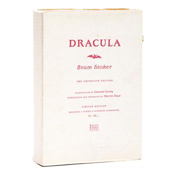 (GOREY, EDWARD.) STOKER, BRAM. Dracula, the Definitive Edition.